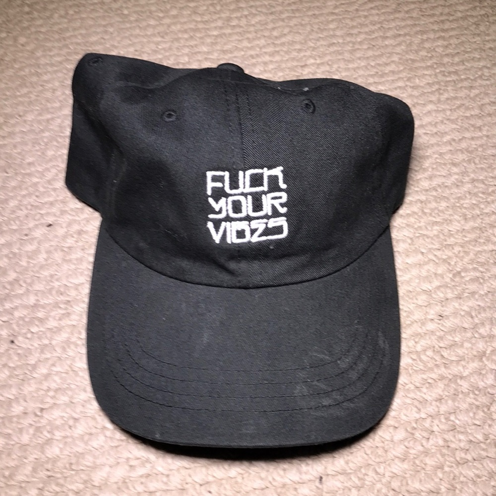 HLZBLZ “fuck your vibes” adjustable hat